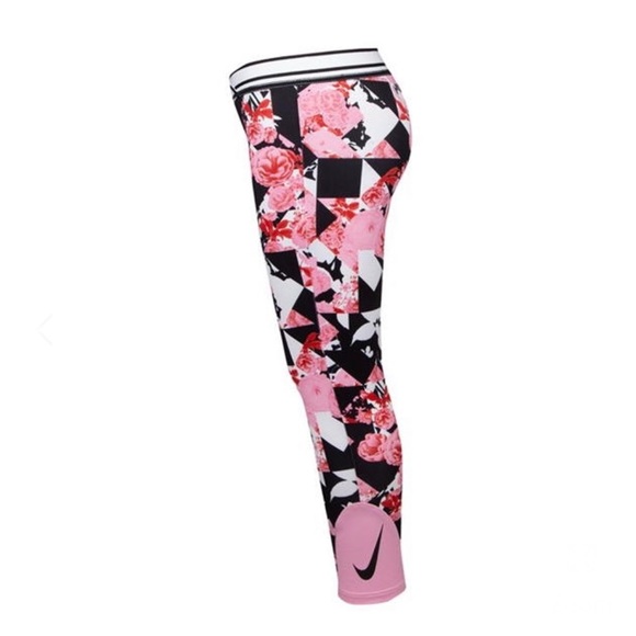 VGUC- Nike Dri-Fit ‘Tokyo’ Floral Active Legging - Picture 3 of 8